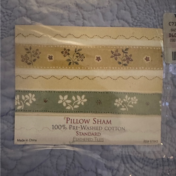 Periwinkle Pillow Sham - Picture 4 of 4